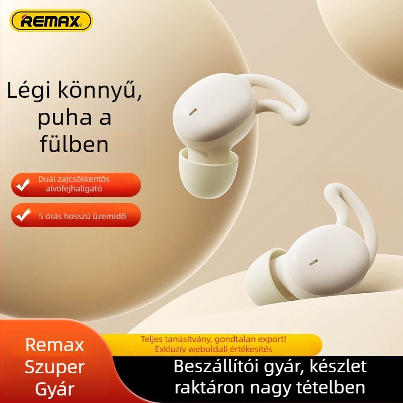 Remax Dreamer Sleep valódi vezeték nélküli fülhallgató Bluetooth 5.3, 10 m hatótáv, IPX3 vízálló, akkumulátor 0–4 óra