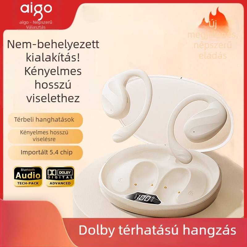 Patriot SJ225 vezeték nélküli Bluetooth fülhallgató - csontvezetéses hangzás, zajcsökkentés, IPX5 vízálló, Bluetooth 5.4, több mint 8 órás üzemidő