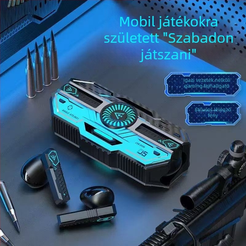 X37 Vezeték nélküli gaming fejhallgató Esportokhoz, Bluetooth 5.0, alacsony késleltetés, In-Ear sztereó, 10 m hatótáv