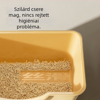 Macskaalomtálca - egyszer használatos cserélő mag, félig zárt, illatmentes, PVC anyag