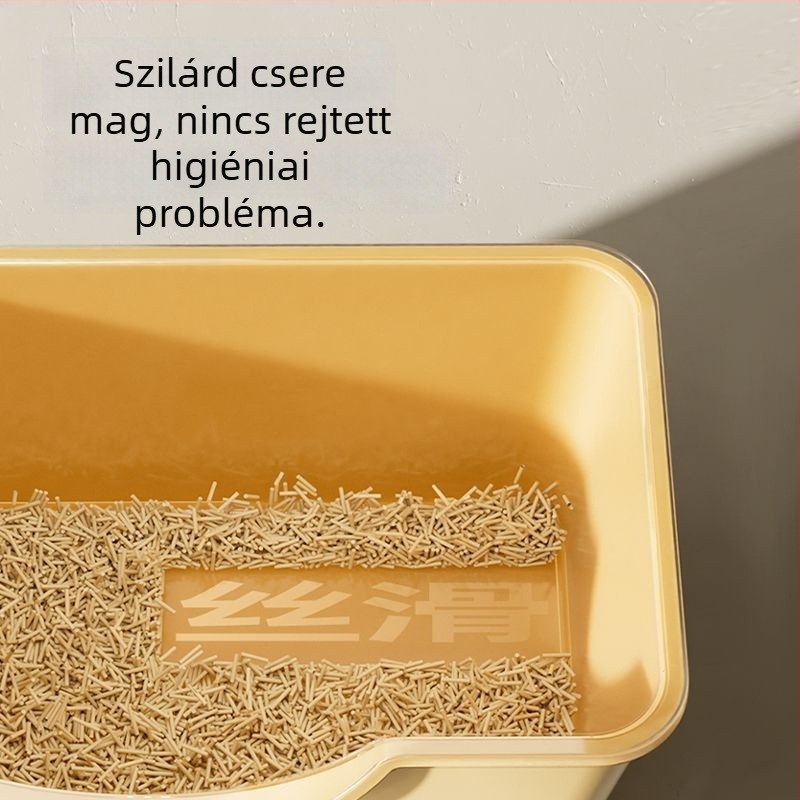 Macskaalomtálca - egyszer használatos cserélő mag, félig zárt, illatmentes, PVC anyag