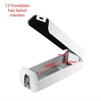 Kültéri megfigyelő kamera alumínium ötvözetből készült védőburkolat, négyszögletes ház; tartozékok: pajzs és gömbfedél