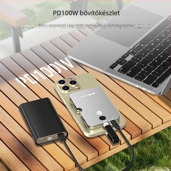 M.2 ujjlenyomat-kriptált merevlemez tok USB-vel (alumínium, akár 8TB-ig)