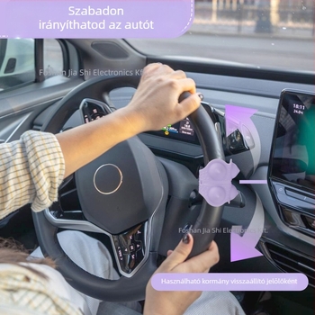 Szilikonból készült kormánymasszázsöv autókhoz, univerzális modellekhez, logónyomás elérhető, termékkód: Car steering wheel massage belt*10 vagy több