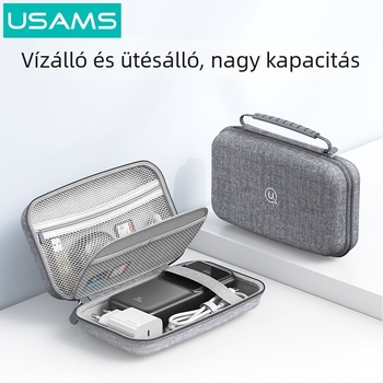 PowerBank tároló táska mobil eszközökhöz és kiegészítőkhöz | Modell ZB290, Usams, OEM, 2024