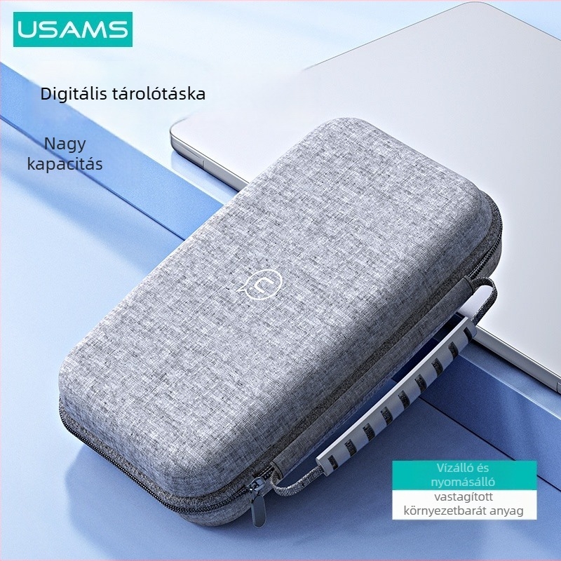 PowerBank tároló táska mobil eszközökhöz és kiegészítőkhöz | Modell ZB290, Usams, OEM, 2024