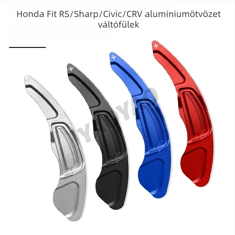 Kormánykerék váltókarok alumíniumötvözetből, hosszított változat, kompatibilis a 2009-es Honda Fit/Civic/CR-V-hez