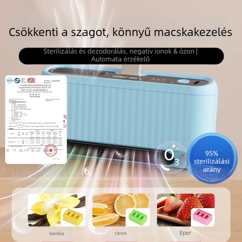 Extra nagy macska alomtál felső nyílással, fröccsenés elleni, félig zárt dizájn