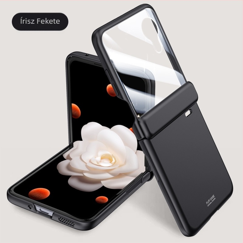 Honor Magic V Flip TPU tok, bőrbarát felület, kopásálló, ütésálló, zsanérvédő