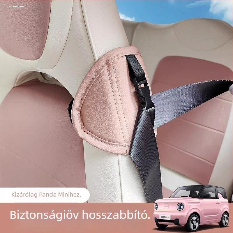 Kétajtós elektromos jármű biztonsági öv vállpárnázó hosszabbítója, öv rögzítő eszköz a Wuling Macaron QQ Ice Cream EV-hez