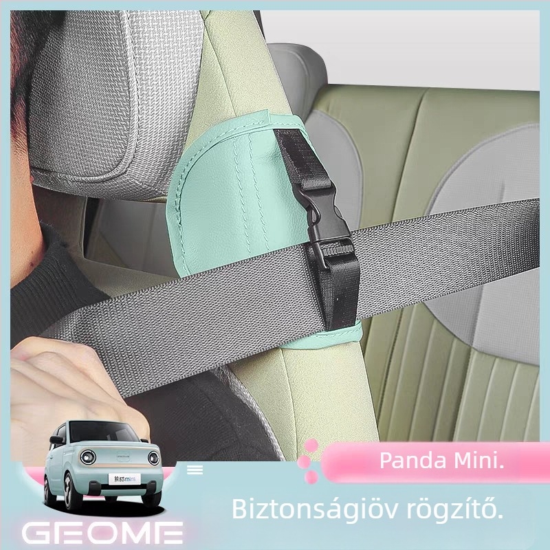 Kétajtós elektromos jármű biztonsági öv vállpárnázó hosszabbítója, öv rögzítő eszköz a Wuling Macaron QQ Ice Cream EV-hez