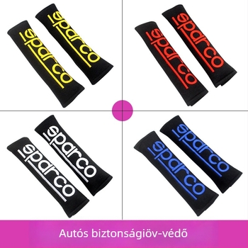 Hosszított autóöv vállpárna - puha plüss védőburkolat