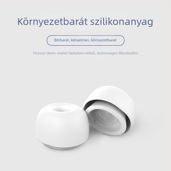 Szilikon fülvédők AirPods Pro/Pro2-höz – zajcsökkentő, univerzális kompatibilitás, Dongguan, raktáron