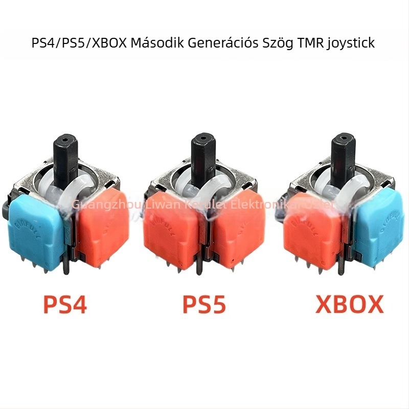 Második generációs Hall-szenzoros dőléses joystick, kompatibil PS5/PS4/XBOX