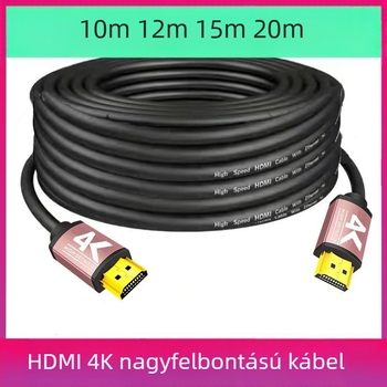 HDMI hosszabbító kábel 4K2.0 monitorhoz és projektorhoz, erősített jel
