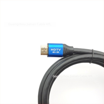 HDMI 2.0 kábel set-top boxhoz – rézzel bevont acél vezeték, kézi hegesztés, HDMI interfész