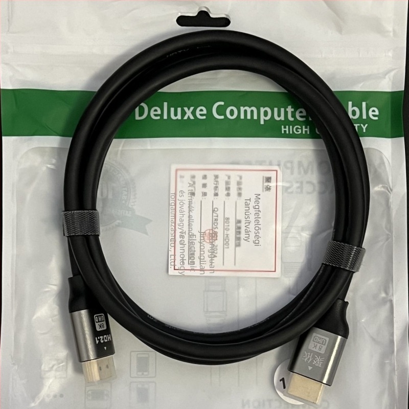 HDMI 2.0 Nagyfelbontású Kábel 4K-eszközökhöz (optikai szál; aranyozott csatlakozók; hub-alapú konverter)