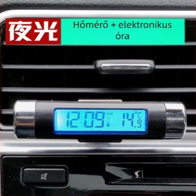 Elektronikus autóóra állítható szögű tartóval, QS szabvánnyal, magáncímke nélkül