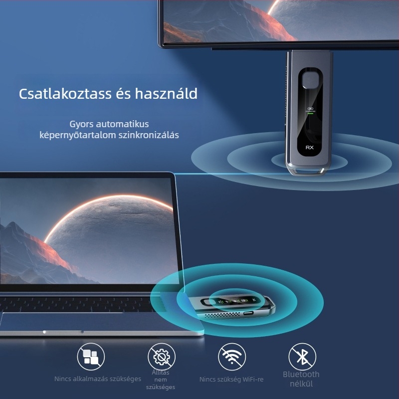 HD11 HDMI Vezeték nélküli Adó-Vevő 4K