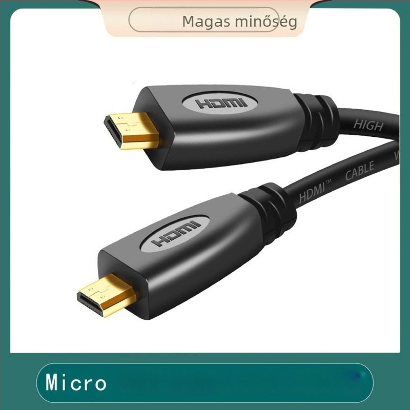 Micro HDMI–HDMI Mini kábel Raspberry Pi kijelzőhöz