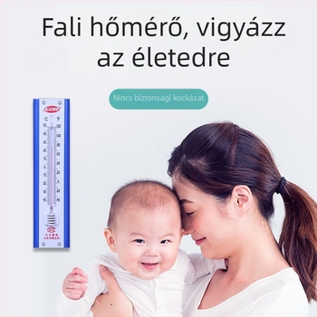 Szerelhető falra szánt beltéri/kültéri higrométer, -30–50°C tartomány, hőmérsékleti precizitás ±0,5°C, relatív páratartalom precizitás ±0,5%, ABS műanyag, modell 199/209
