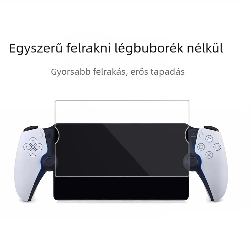 PS5 Portal Edzett Üveg Kijelzővédő - 0,25 mm, 100% átlátszóság, OEM feldolgozás, kompatibil PS5 Portal