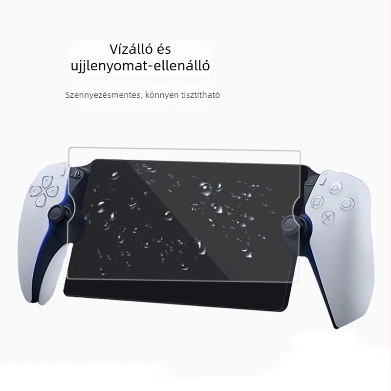 PS5 Portal Edzett Üveg Kijelzővédő - 0,25 mm, 100% átlátszóság, OEM feldolgozás, kompatibil PS5 Portal