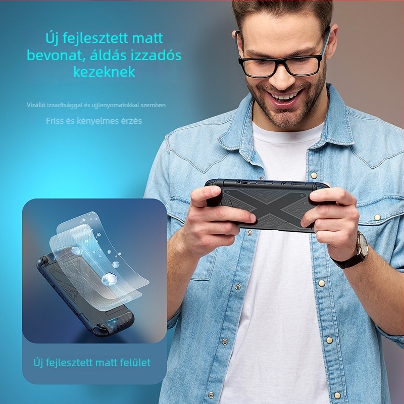 Nintendo Switch 2 védőtok, TPU puha héj, teljes lefedettségű ütésvédelme, injektálással formázott, 150 g