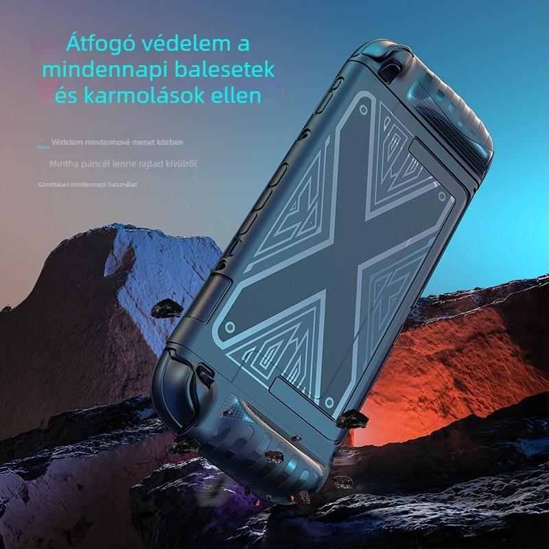Nintendo Switch 2 védőtok, TPU puha héj, teljes lefedettségű ütésvédelme, injektálással formázott, 150 g