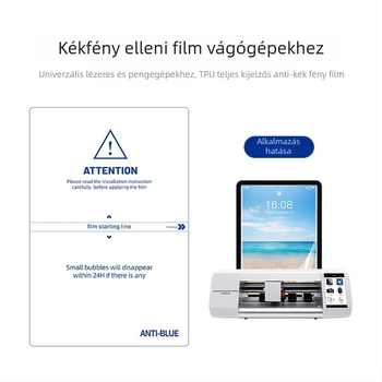 Teljes lefedettségű hidrogel kijelzővédő fólia iPhone 14 Pro Maxhoz – matt felület, kékfény védelem, anti-ujjlenyomat, porálló