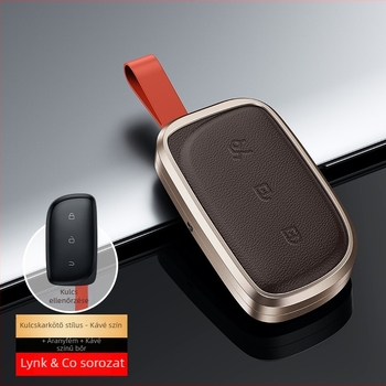 Lynk & Co 900 kulcstartó alumínium ötvözetből – minimalista stílus, kompatibilis Z20/Z10