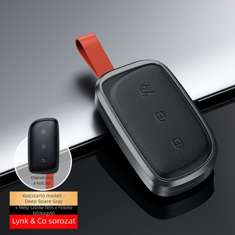 Lynk & Co 900 kulcstartó alumínium ötvözetből – minimalista stílus, kompatibilis Z20/Z10