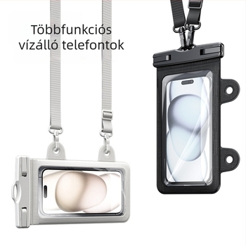 Érintőképernyős vízálló telefontok szívókoronggal, kültéri sportokhoz
