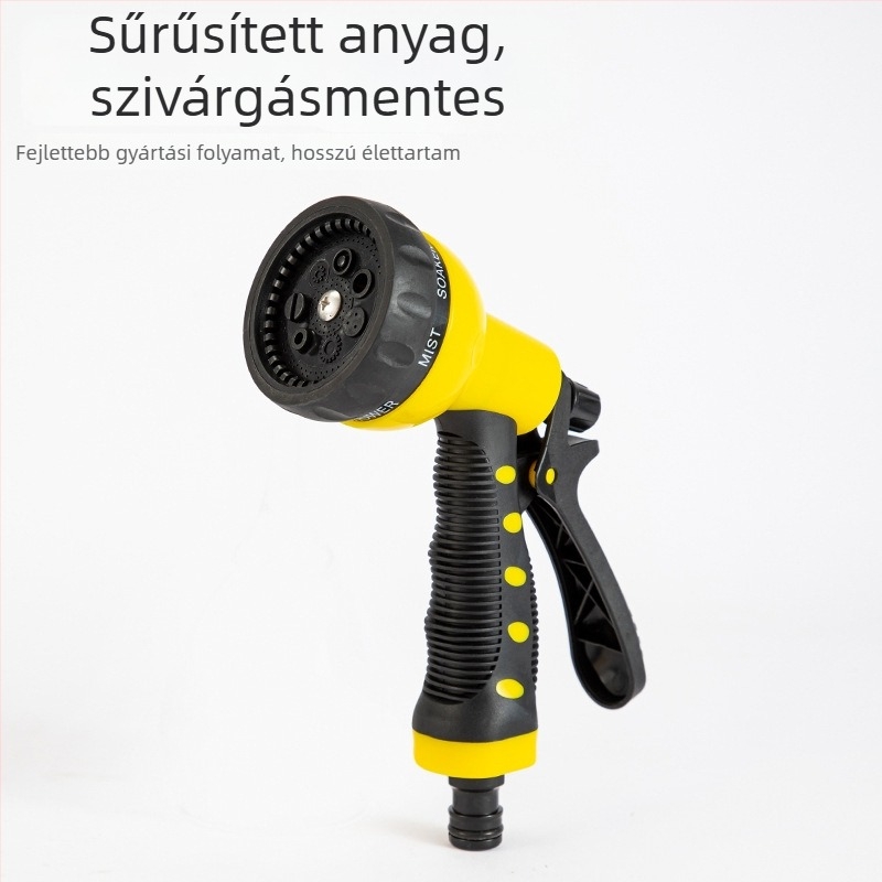 Escape Tiger Kerti Vízpisztoly – ABS Műanyag, Többfunkciós Permetező, Szabályozható Áramlás, Autómosáshoz és Kertészkedéshez