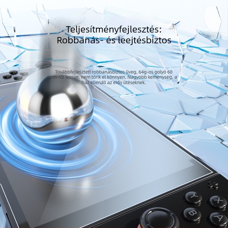 Nintendo Switch 2 AR anti-reflexiós edzett üveg – teljes képernyős védő Switch 2-höz