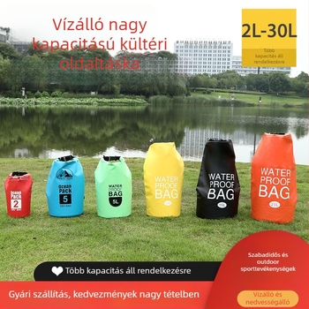 Vízálló kültéri keresztpántos oldaltáska nagy kapacitással raftinghez, strandra és túrához