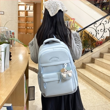 Unisex twill hátizsák, 20-35L kapacitás, kompatibilis 15 hüvelykes laptophoz