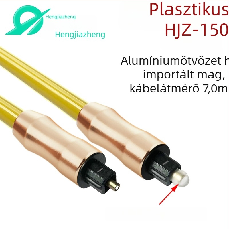 Sheng kaixing 1501 optikai audiokábel aranyozott csatlakozókkal, RoHS tanúsítvánnyal, digitális eszközökhöz