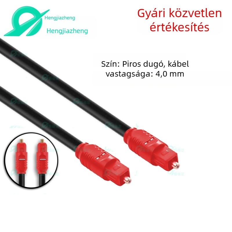 Sheng kaixing 1501 optikai audiokábel aranyozott csatlakozókkal, RoHS tanúsítvánnyal, digitális eszközökhöz