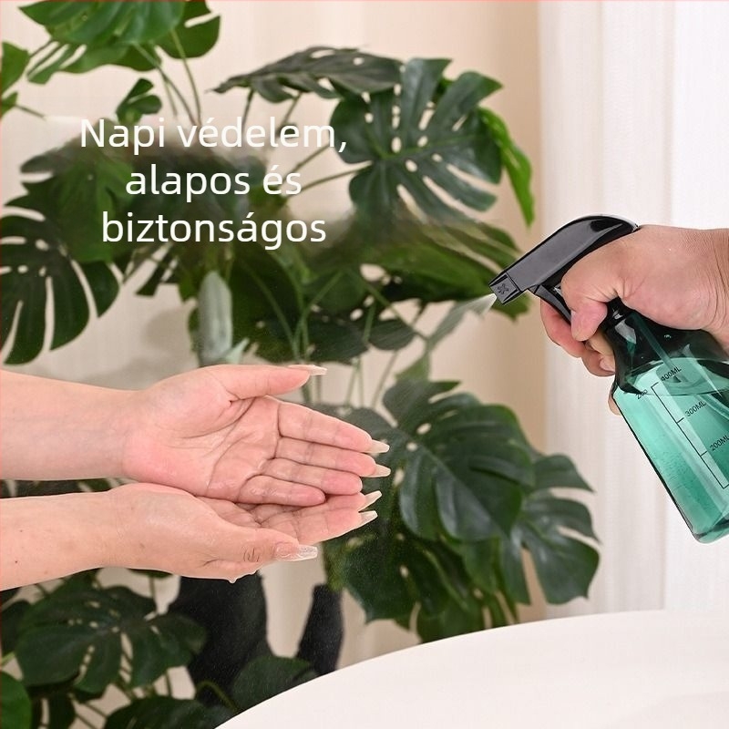 Műanyag öntözőkanna zuhanyfejjel, 500 ml, otthoni kertészkedéshez
