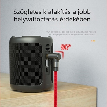 ESSAGER EYP35-WTA 3,5 mm férfi‑férfi audio kábel, aranyozott csatlakozók, rézmagú, digitális eszközökhöz