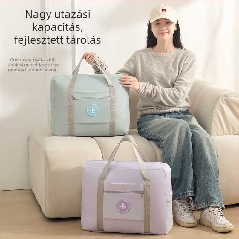 Raspberry kocka alakú poliészter utazótáska, többfunkciós, utazásokhoz és kozmetikumok tárolására