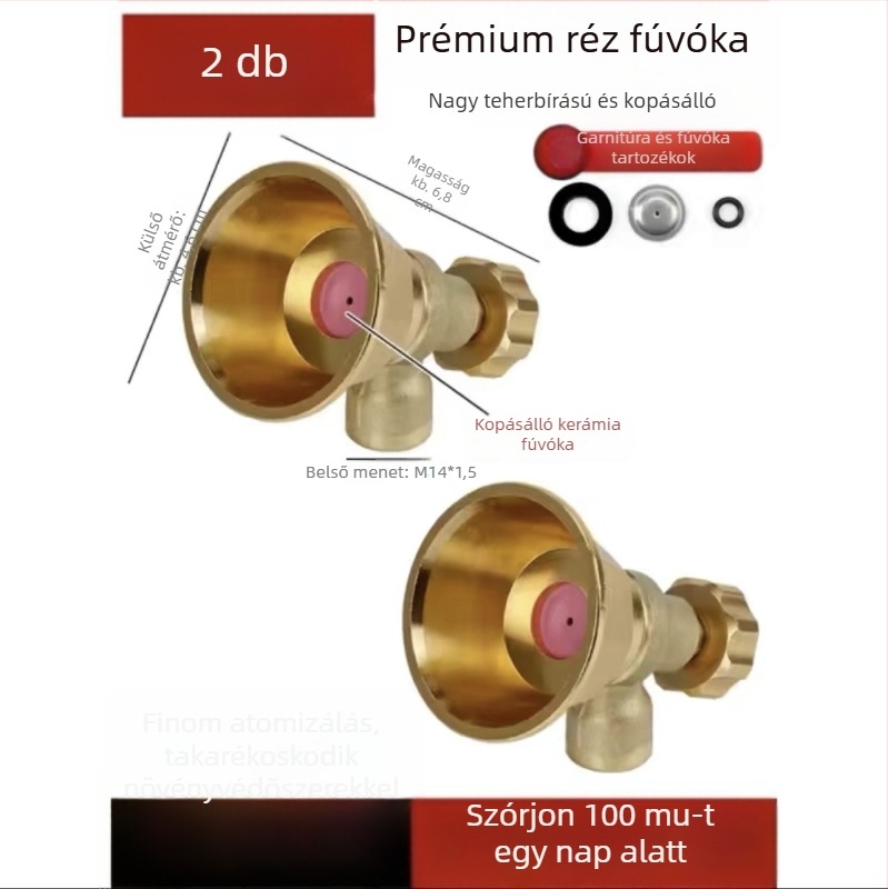 Elektromos permetező ciklonos szórófejjel, nagy nyomású permetezéshez - SHASHENG