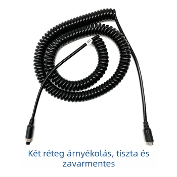 Hengyou teherautó hátrameneti kamera kábel PU burkolattal, ROHS tanúsítvány, audio és video használatra