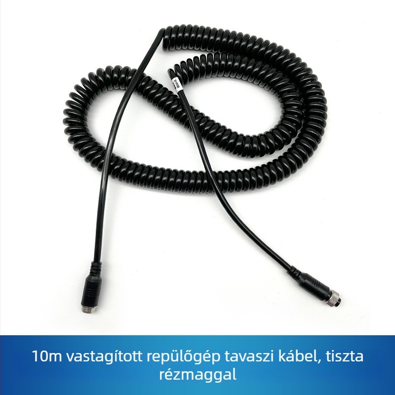 Hengyou teherautó hátrameneti kamera kábel PU burkolattal, ROHS tanúsítvány, audio és video használatra