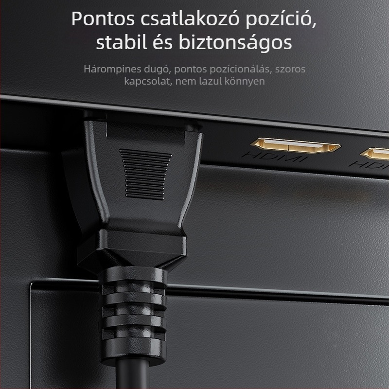 3-vezetékes univerzális tápkábel dugóval PC-hez és monitorhoz | Modell Pin Line, OEM feldolgozás, Kiadva 2024 márciusban