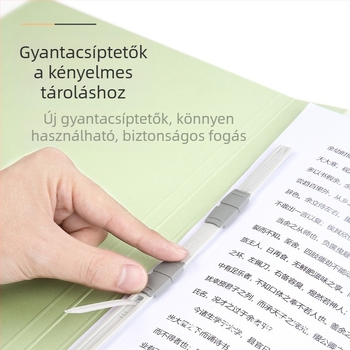 Guoyu A4-es méretű egycsipeszes irodai irattartó, nagy kapacitású