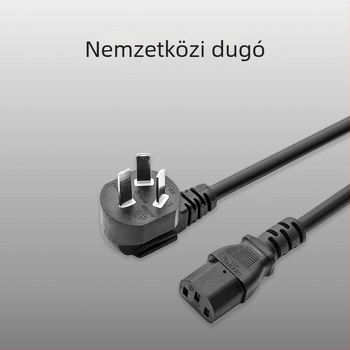 Számítógép-tápkábel, háromvezetékes, háromtűs dugó, Jin Kairui, 3×0.75/3×1.00/3×1.5, 1–5 m