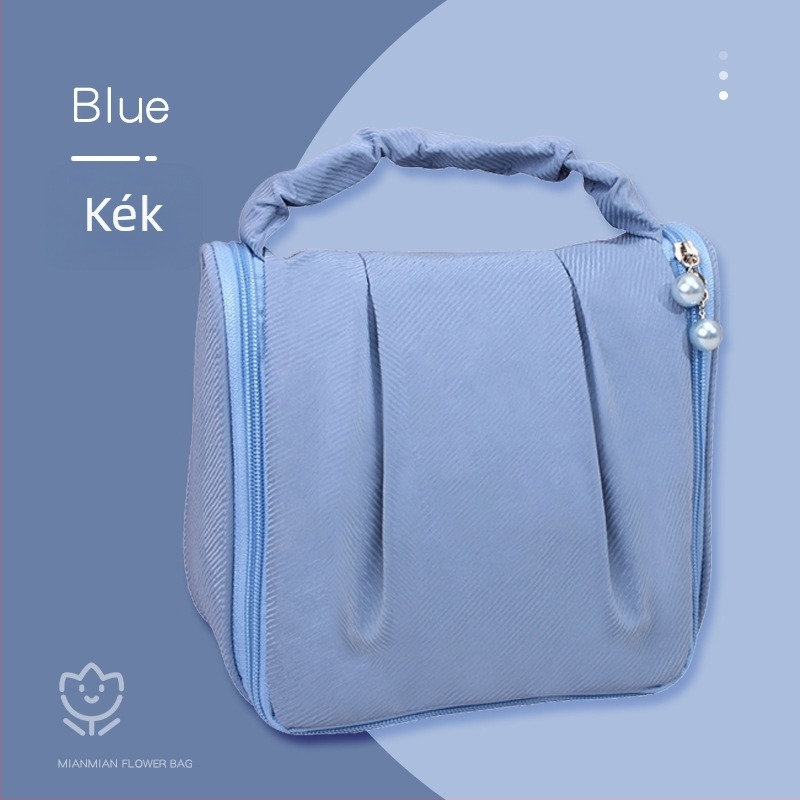 Női kozmetikai táska, Oxford anyagból, vízálló, Nylon bélés, mindennapi használatra, stílus nemzeti trend