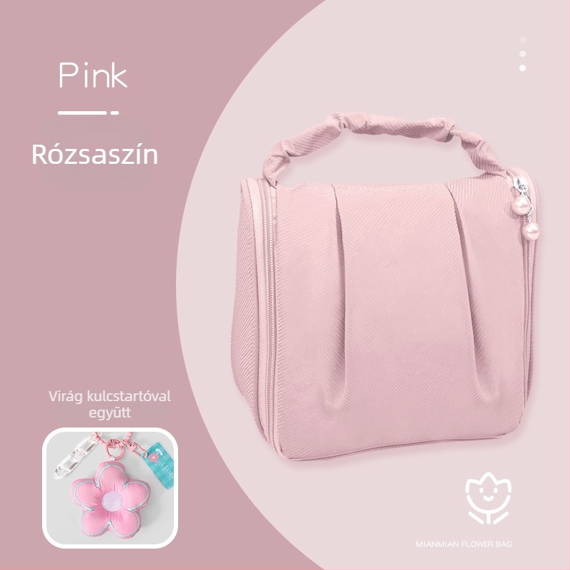 Női kozmetikai táska, Oxford anyagból, vízálló, Nylon bélés, mindennapi használatra, stílus nemzeti trend